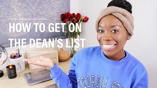 How To Get On The Deans List- Tips On How To Be Successful In College