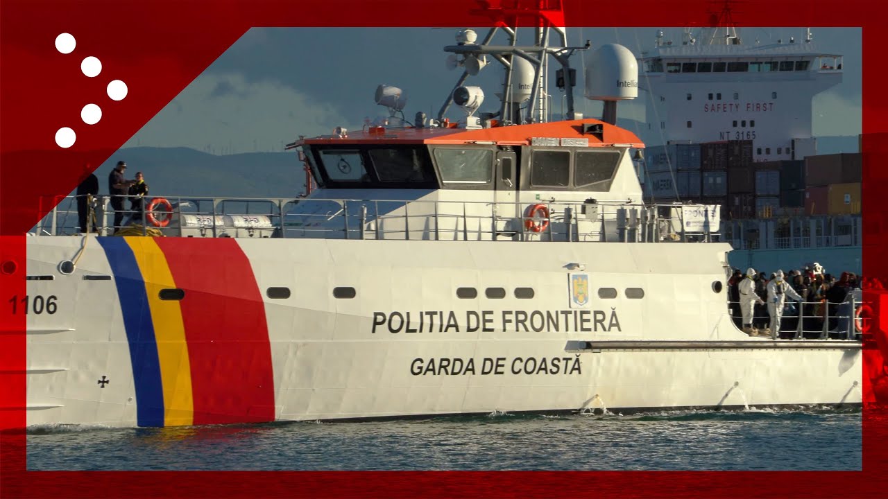 Soccorsi in atto per 600 migranti, a Catania arrivano in 100 su pattugliatore rumeno