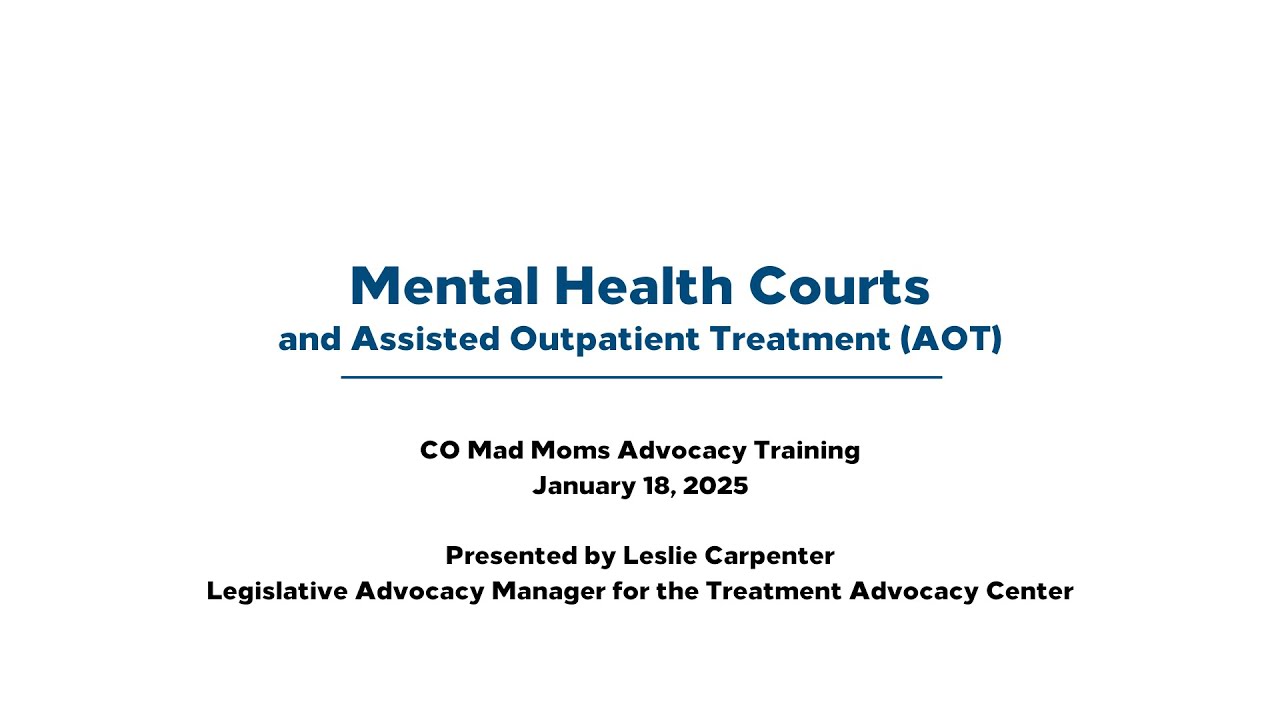 9 Mental Health Courts and Assisted Outpatient Treatment - YouTube