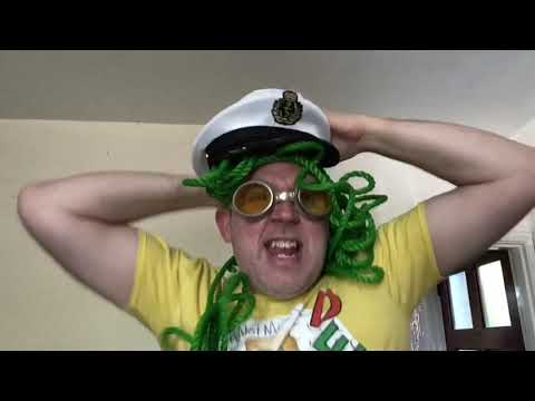 Captain Green Rope sings Hooray day. The new Birthday standard.