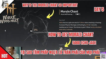 Where Winds Meet | Tại sao Tâm Pháp Ngựa là Trấn Phái? Why is the Morale Chant so Important? Where