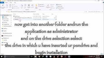 Installing .Net 3.5 offline in windows 8/8.1/10