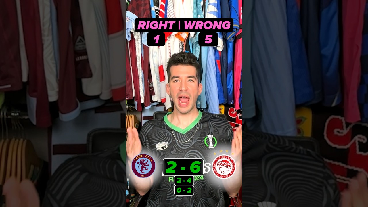 Reacting To My Conference League Predictions 2023/24 🔮👀