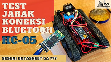 Test Jarak Koneksi Bluetooth HC-05 Menggunakan Kontrol Arduino Nano, Dengan Tank RC!!!