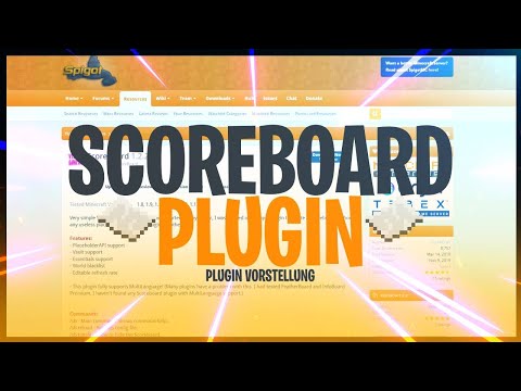 ScoreBoard Plugin | Minecraft Plugin Vorstellung 1.7.X - 1.17.X ⚙️ GamePvP