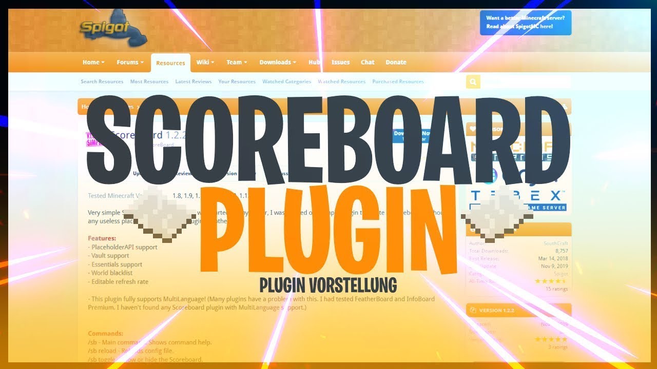 Scoreboard Plugin Minecraft Bukkit 1 8 1 16 Spigot German Tutorial Gamepvp Youtube Scoreboard Plugin Minecraft Bukkit 1 8 1 16 Spigot German Tutorial Gamepvp Youtube