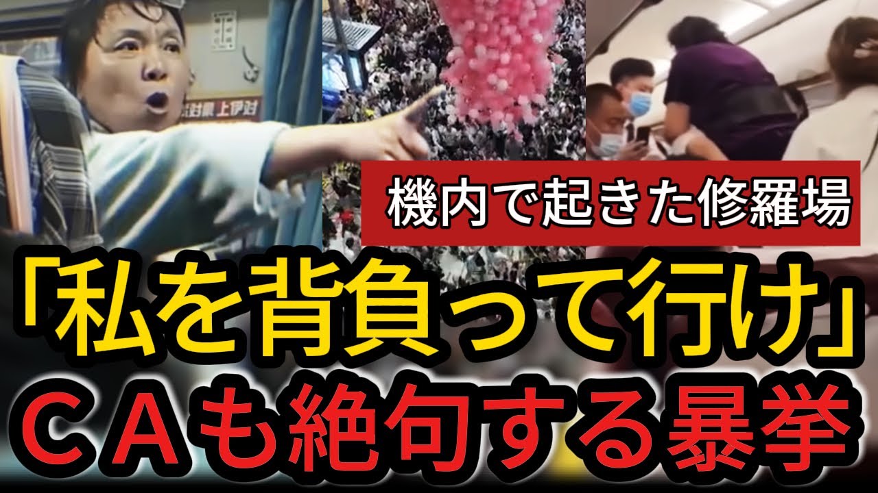 【機内パニック】「私を担いで降ろせ！」搭乗拒否された高齢女性が絶叫…CAも巻き込む修羅場に【深層中国】