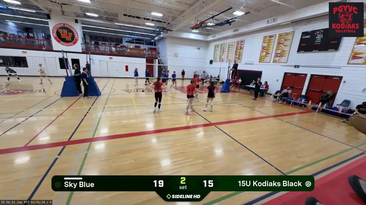 15U Kodiaks Black vs. Sky Blue 