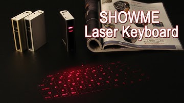 SHOWME Laser Projection Virtual Keyboard review - Gearbest.com