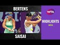 Kiki Bertens vs. Zheng Saisai | 2020 Doha Third Round | WTA Highlights