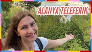 Alanya Teleferik İle Kaleye Çıkmak Ve  Cennete Düşmek | Limon Kalede Limonata Ve Güneşin Batışı.