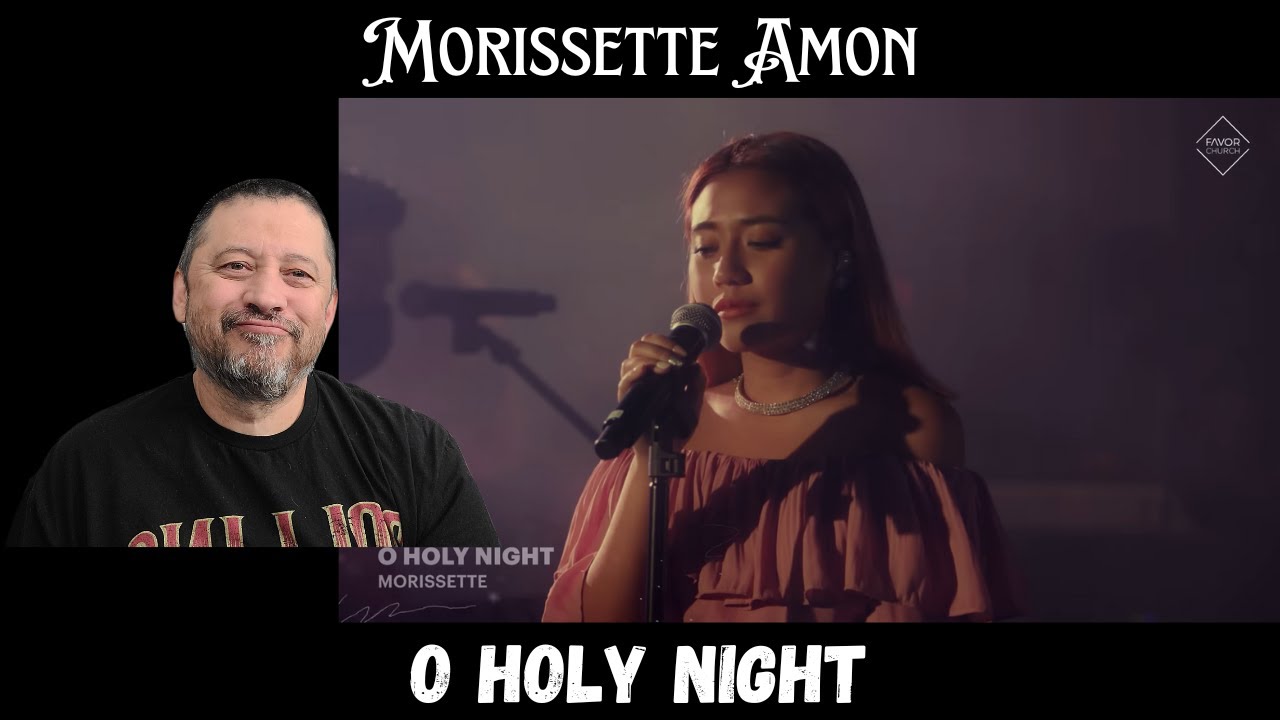Первая реакция — Мориссетт Амон — O Holy Night | Официальное выступление