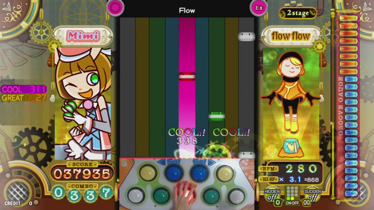 [ポップン] オービタリックテクノ(Orbitalic Techno) Flow EX