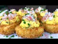 HOW TO MAKE SEAFOOD DEVILED EGGS!