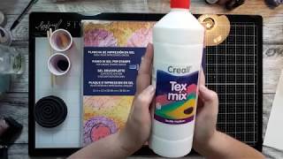 Textiel Op De Gellplate