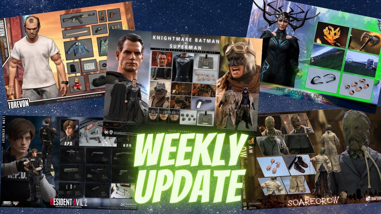 Hot Toys Sixth Scale Weekly Update EP2 Justice League Hela GTA V 
