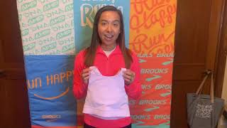 Brooks Drive 3 Pocket Run Bra Tech (Elaina)