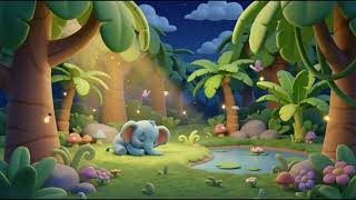 Relaxing Sleep Animation Loop 🌙 Calm Breathing Eli for Stress Relief