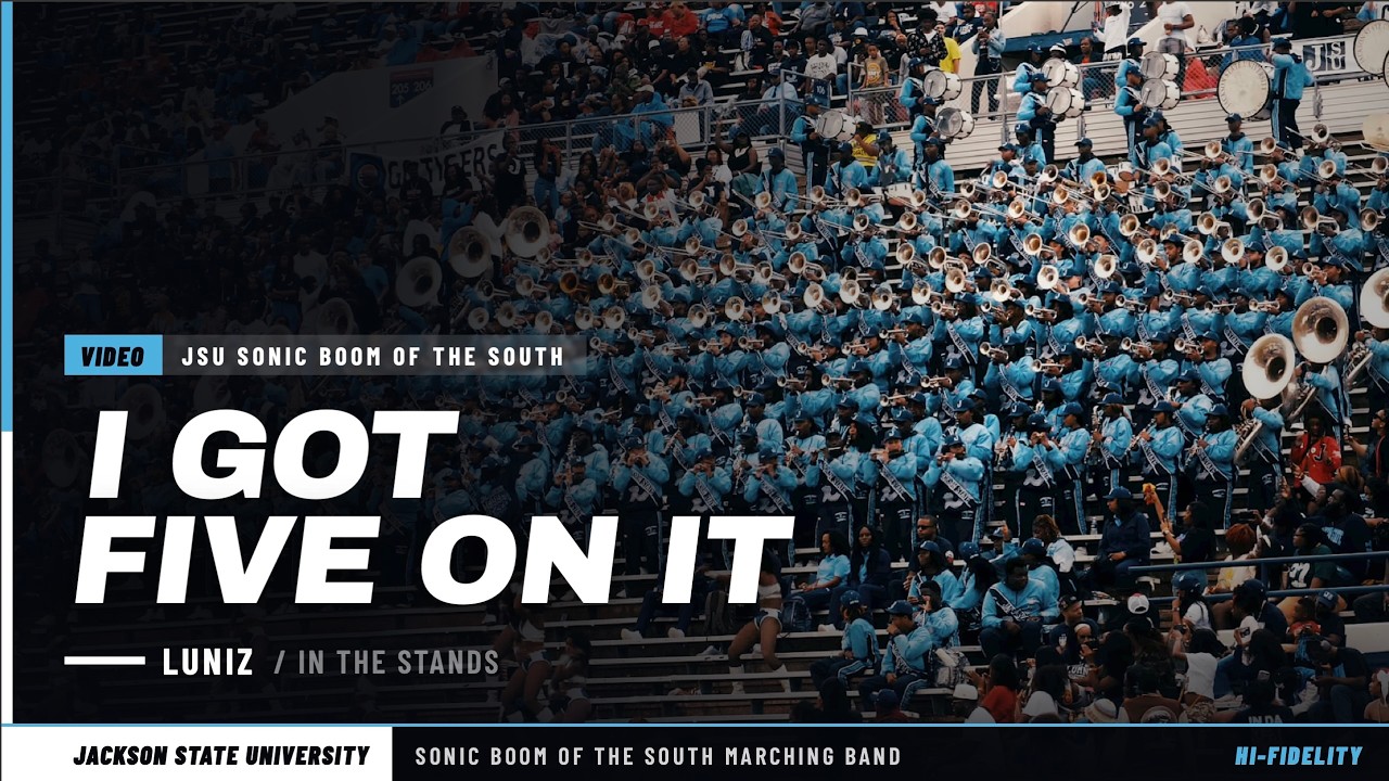 Jacket State Band 🎧 I've Got Five On It - Jackson State University Marching Band 2024 [4K ...