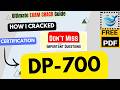 How I Cracked DP-700 Exam in 6 Hours | Implementing Data Engineering Solution Using Microsoft Fabric