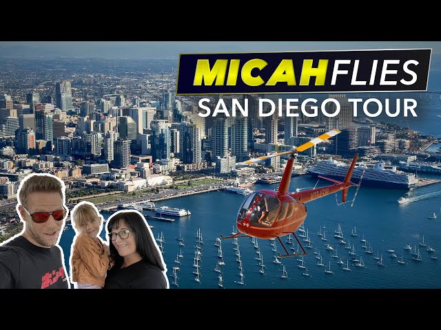 San Diego by Air (With 5 Helicopters!!) — Micah Muzio (video thumbnail)