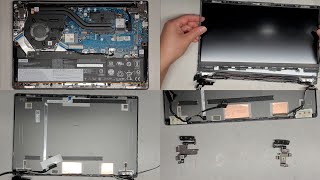 【ジャンク品(ヒンジ液晶割れ)】IdeaPad Flex 5 14ALC05 IdeaPad flex 5 液晶の左側ヒンジ部が破損 開閉時に液晶が剥離