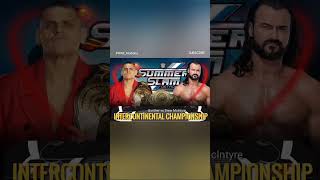Wwe Summerslam 2023 Gunther Vs Drew Mcintyre   Match Card wwe summerslam matchcards