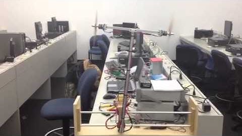 Inverted Pendulum Actuated By Brushless Motors and Propellers