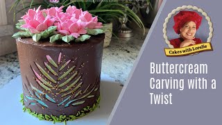 Scratch Art Cake Carving For Beginners with a Twist