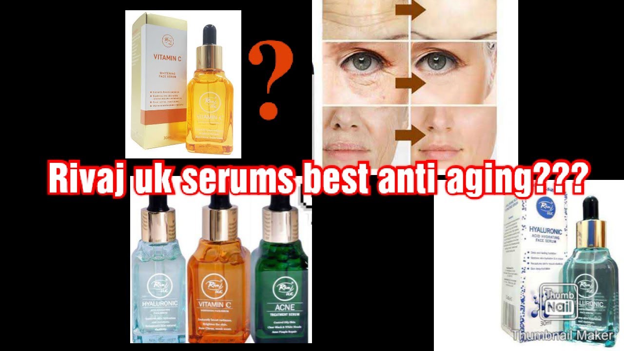 Rivaj uk Vitamin c nd Hyaluronic Acid serum review YouTube