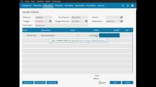 Software Akuntansi Zahir Accounting 6 - Jurnal Umum