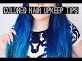 Colored Hair Upkeep Tips