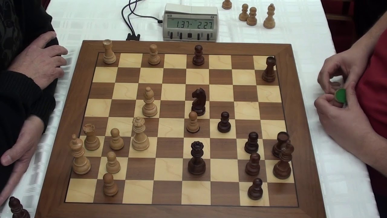 IM Nebojša Ristić - GM Siniša Dražić (3.Šoćin Memorijal 2018)