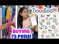 Mini Vlog 19 - Buying Cheapest Pens & Doodles✨️🎀 | Riya's Amazing World