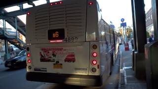 MTA New York City Bus: New Flyer XD40 #4899 B6 @ Avenue J and E. 16th Street!