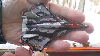 Enemy Strike Jet 2021 Matchbox Sky Busters Toy Military Plane Unboxing Review War Airplane Aircraft screenshot 5