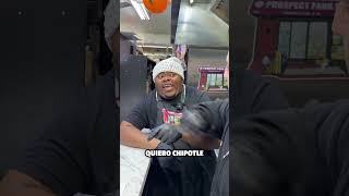 Chop Cheese de Pollo Frito @noneckjay  #prospectparkdeli #shorts