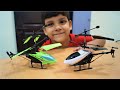 Wow!! 2 RC Helicopter Unboxing &amp; Testing | Remote Control Helicopters | Shamshad Maker!!