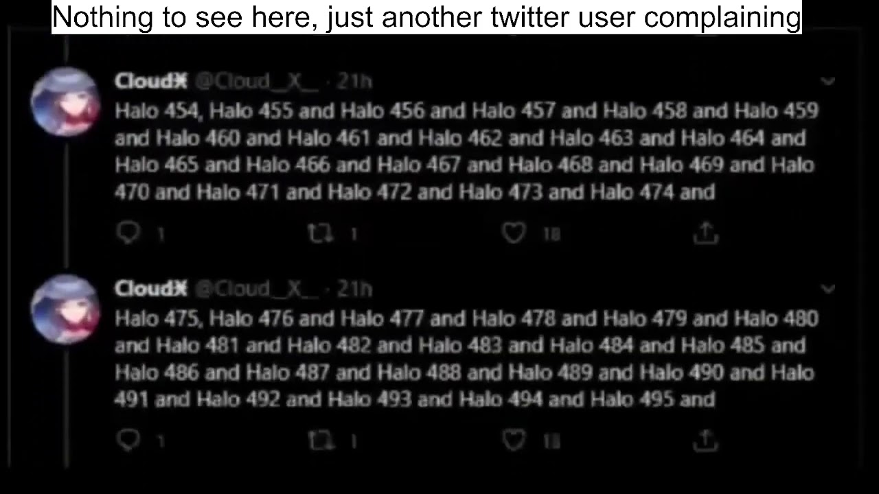 Nothing to see here, just another twitter user complaining.