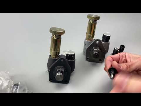 Паливопідкачувальний насос (ТННД) типу УТН для МТЗ у комплекті з р/к і прецизійною парою, видео 1