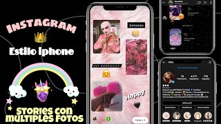 Nuevo y Unico Instagram Estilo iPhone ACTUALIZADO 🌈 con EMOJIS Nuevas funciones SECRETAS 2021 screenshot 4