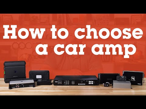 How To Choose A Car Amplifier | Crutchfield
