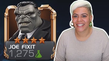 4 STAR JOE FIXIT LEVELLING UP | MARVEL Contest of Champions Gameplay