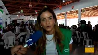  Defensora Elane Carvalho comenta sobre os serviços oferecidos na ação do Te Alui, Mulher em Balsas
