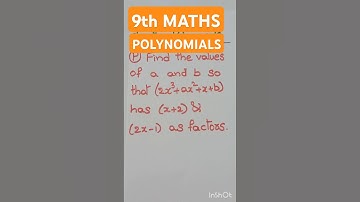 Find the values of a & b so that 2x^3+ax^2+x+b has x+2 & 2x-1