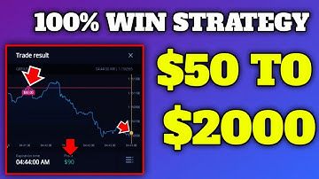 100% Win Strategy - $50 to $2000 || Best Expert Option Strategy 2022🔥🤑