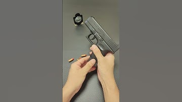 Glock G26 Auto Shell Ejection Blowback Toy Gun -Link In Comment