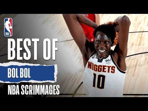 Best Of Bol Bol | NBA Scrimmages
