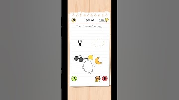 Level 543// I want some fried egg. brain test #games #braintestsolution #thingsiwantedtosay