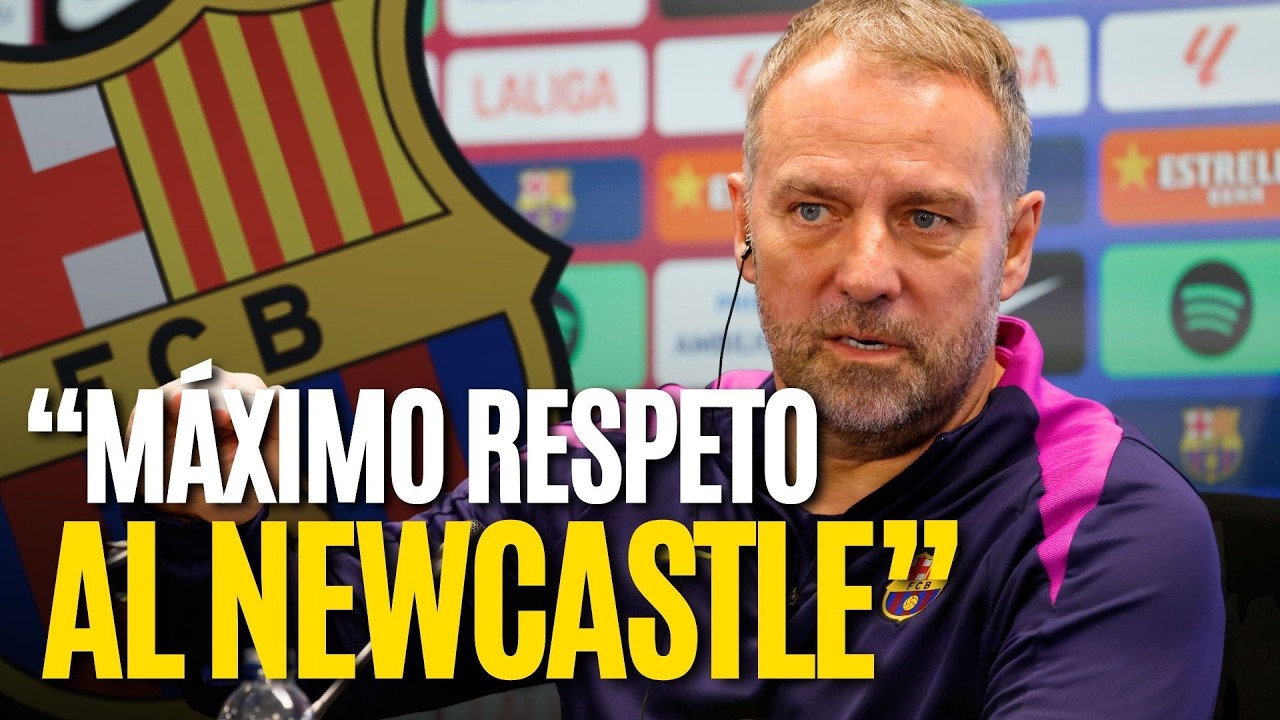 🎙️ FLICK отвечает на ВСЕ вопросы: «Ньюкасл» (Лига чемпионов), «Вильярреал» (Ла Лига), травма Френ...